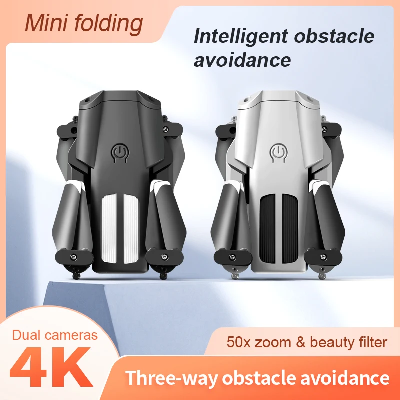 

2022 New S95 Mini Drone RC Helicopter 4K Dual HD Camera Automatic Obstacle Avoidance Professional Foldable Quadcopter Gifts Toy