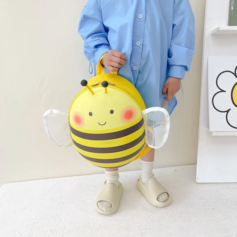 Little Bee Children's Hard Shell Schoolbag EVA Three-dimensional Backpack 2-6 Years Old Boys and Girls Eggshell Backpacks
