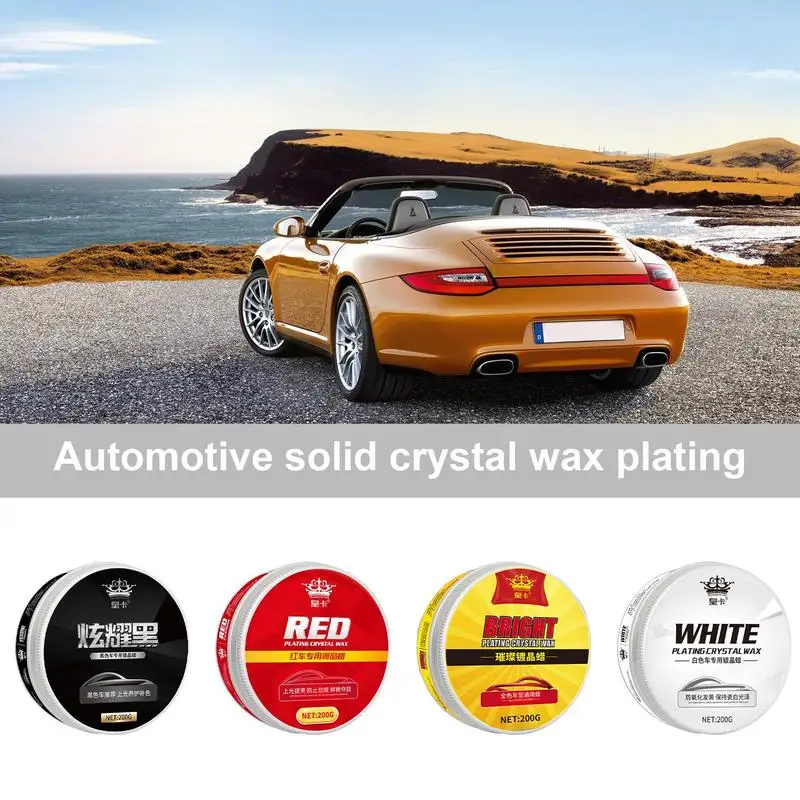Polish Natural Quick Car Coating Wax Polish Anti Rain Wax Car Care