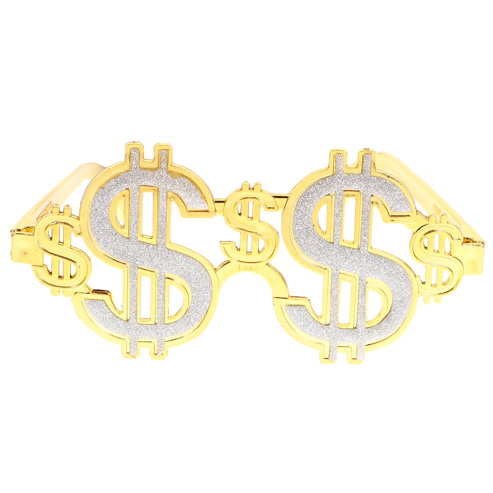 

Glasses Party Dollar Sunglasses Money Gold Sign Eyeglasses Carnival Funny Prop Digger Eyewear Silly Costume En Rapper Booth