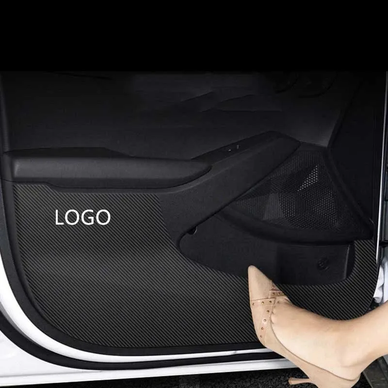 

Коврик для межкомнатной двери автомобиля, противоударный коврик, защитная наклейка, украшение для Kia Seltos 2015, 2016, 2017, 2018, 2019, 2020, 2021, аксессуары