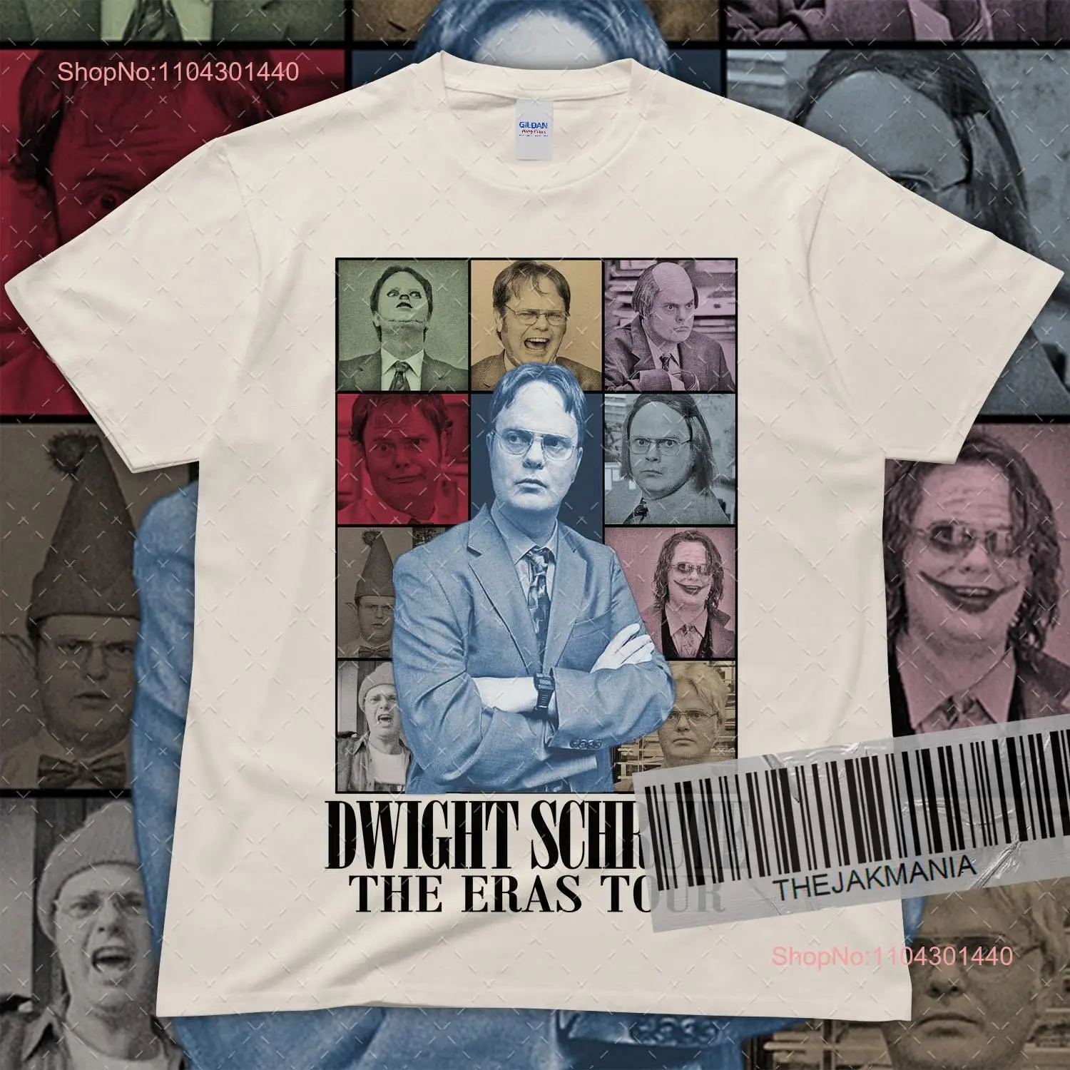 Футболка Dwight Schrute SweaT Merch TJK с длинными или короткими рукавами