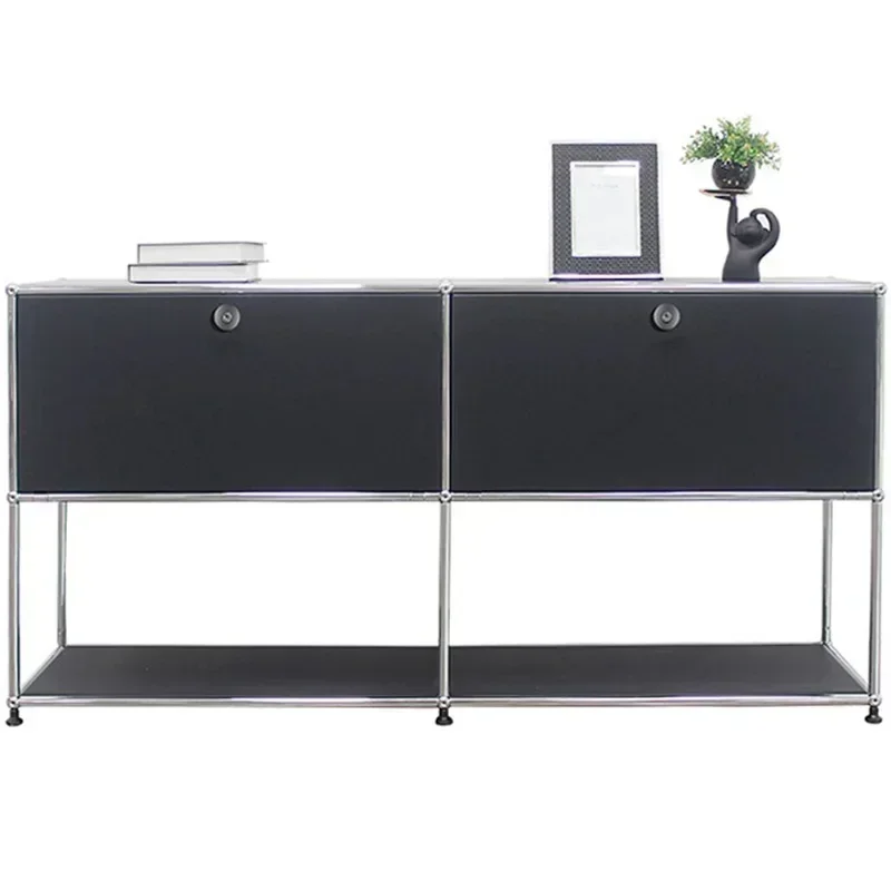 Комбинированный многофункциональный простой декоративный сервант из