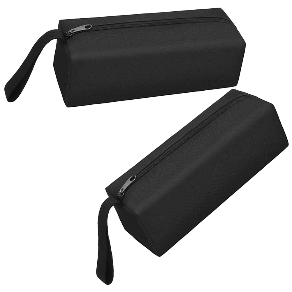 

2 Pcs Organizing Storage Bag Zipper Tool Pouch Oxford Cloth Bags Water Proof Portable