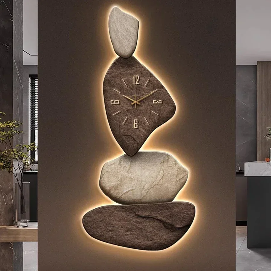 Настенные часы для гостиной роскошные уникальные бесшумные эстетичные