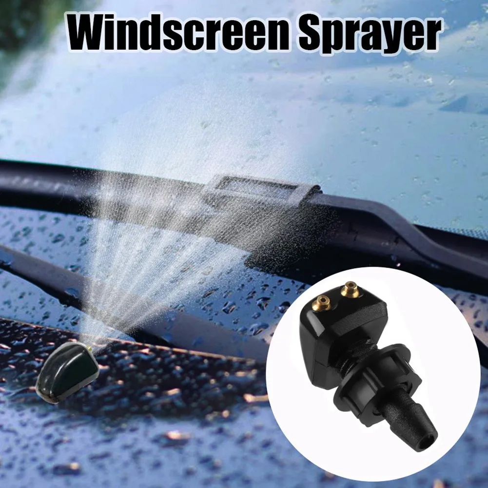 

2PCS ABS Plastics Windscreen Sprayer Useful Water Spout Outlet Nozzle Sprinkler Car Wiper Accessories Water Sprayer