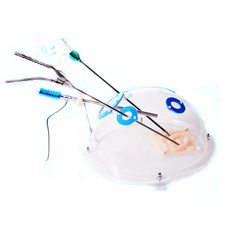 

Simulator Trainer with 30 Degree HD Endoscope and Training Modules Laparoscopic Simulator Instruments