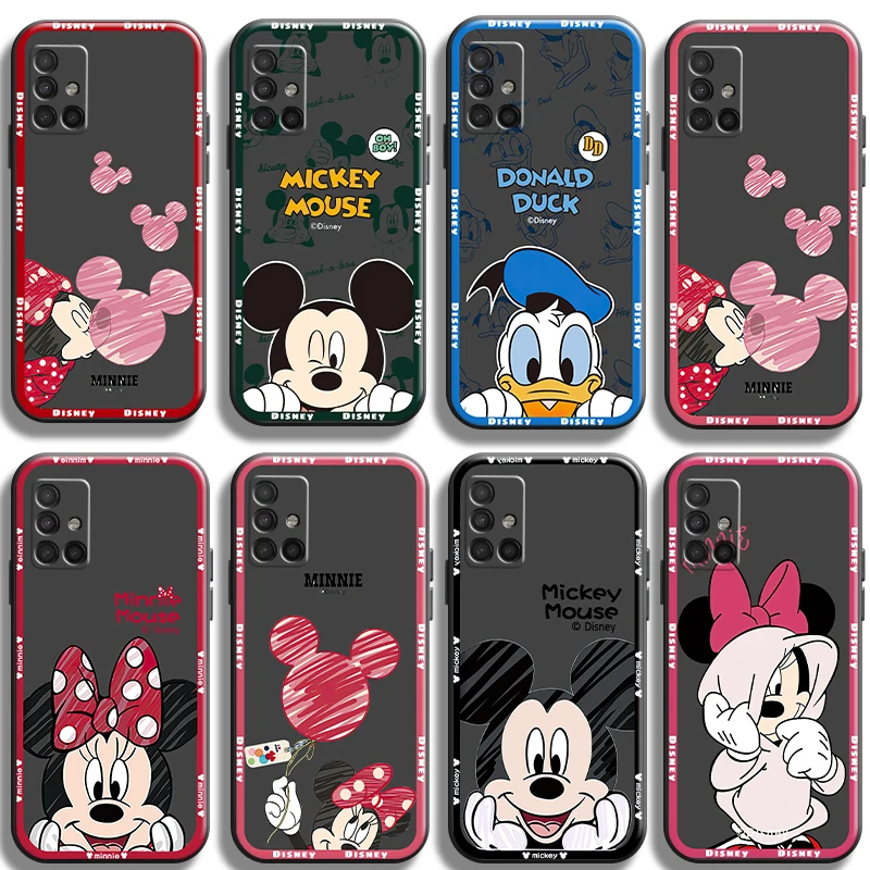 

Disney Mickey Cartoon Phone Cases For Samsung S20 FE S20 S8 Plus S9 Plus S10 S10E S10 Lite S21 Ultra ShockProof Smartphone