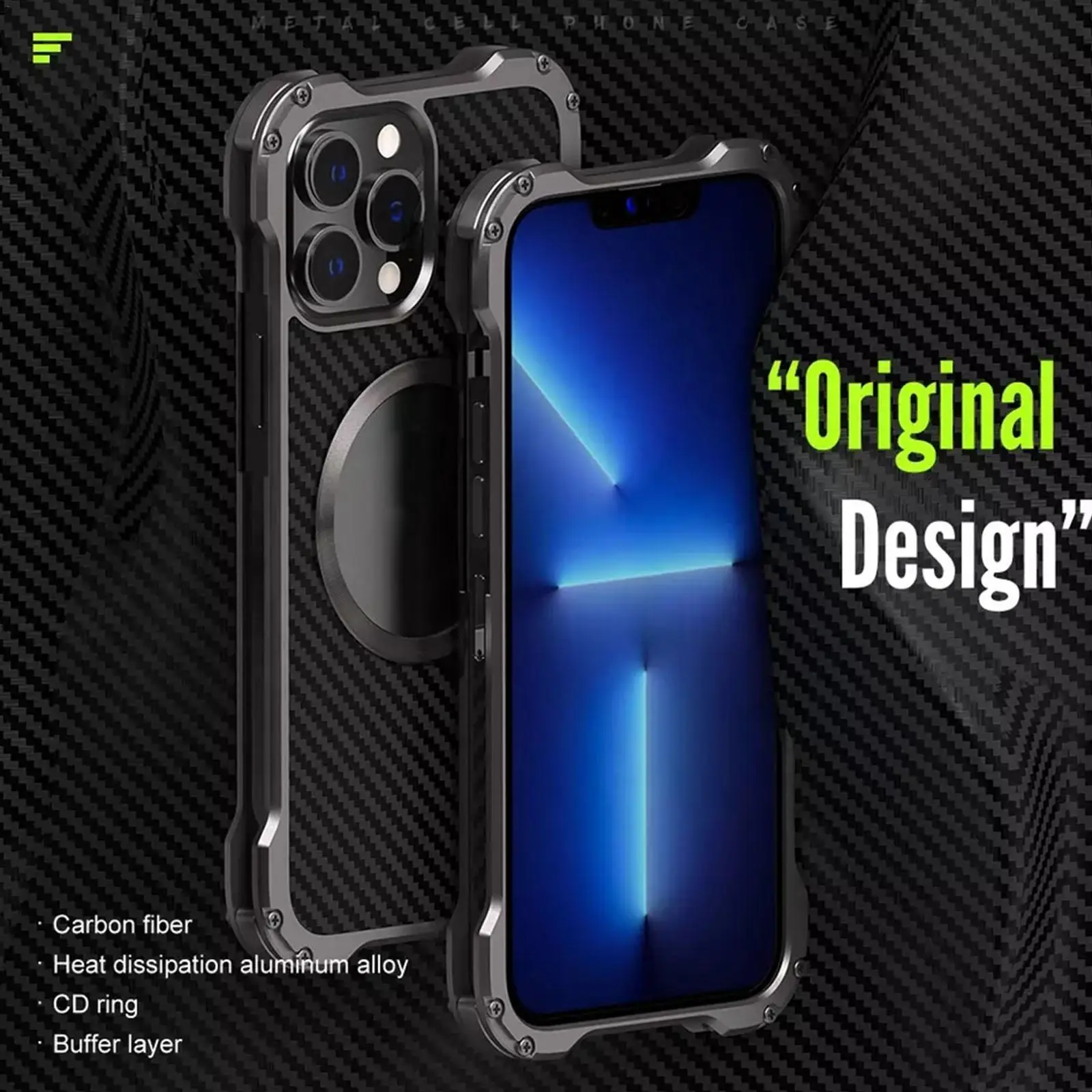 

Чехол из алюминиевого сплава для IPhone 14 Pro Max, защитный чехол для IPhone 14 Plus, магнитный держатель для телефона, защита объектива