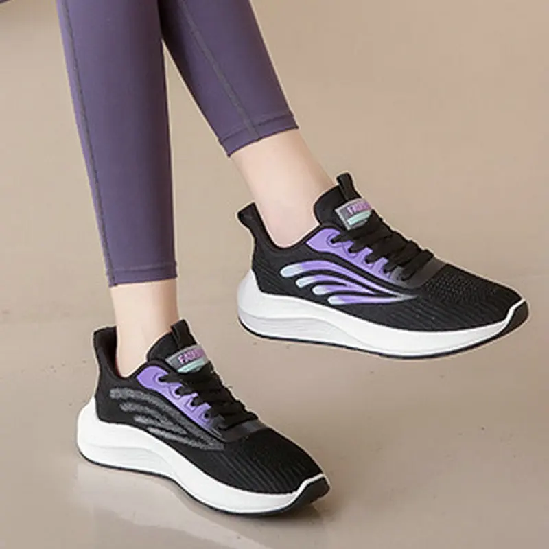 2023 Running Shoes for Woman Spring Sneakers New Mesh Breathable Women Tennis Sports Casual Shoes For Female Sapato Feminino