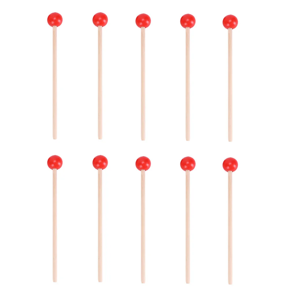 

15 Pcs Drum Mallets Sticks Anti- Marimba Kids Musical Toys Timpani Xylophone Chime Woodblock