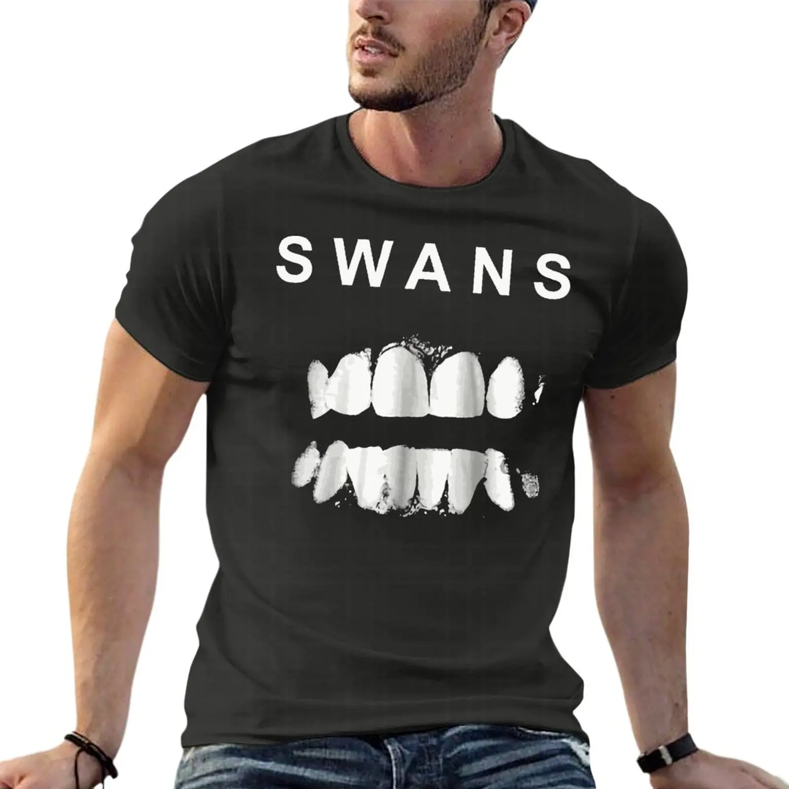 

Swans Band Soundtracks For The Blind Oversize Tshirt Branded Mens Clothing Short Sleeve Streetwear Plus Size Tops Tee