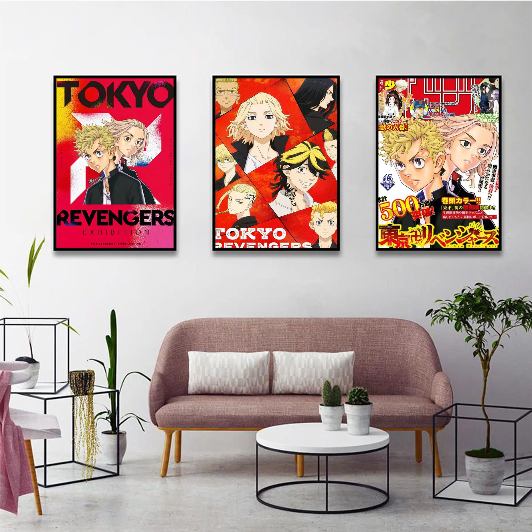 

Classic Anime Tokyo Revengers Classic Vintage Posters Fancy Wall Sticker for Living Room Bar Decoration Posters Wall Stickers