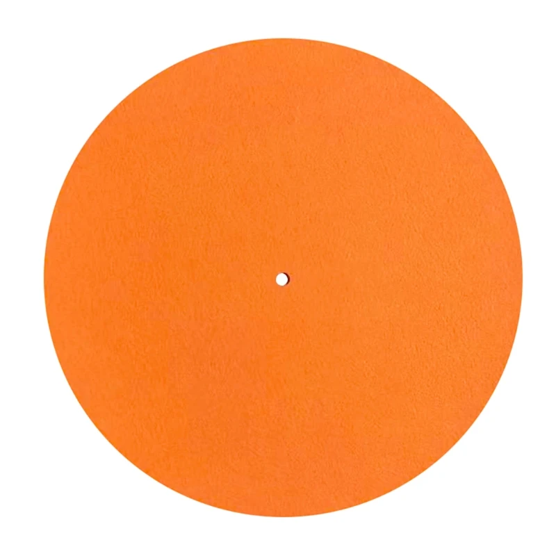 Turntable Mat 12'' Felt Slipmat for Vinyl for LP Record Players High-Fidelity Audiophile Acoustic Sound Support 3mm
