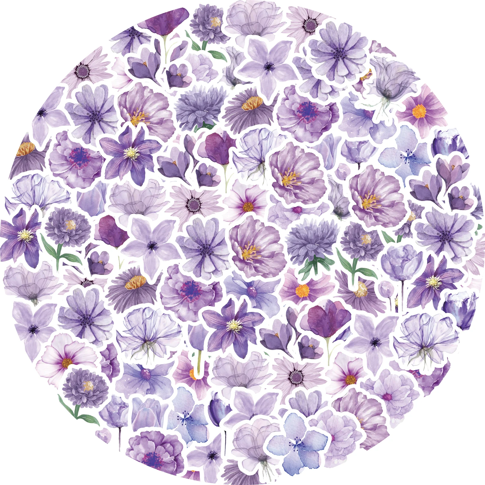 138 Шт. Креативные Розовые Бабочки Цветочный Венок Клубника ПВХ Наклейки Для