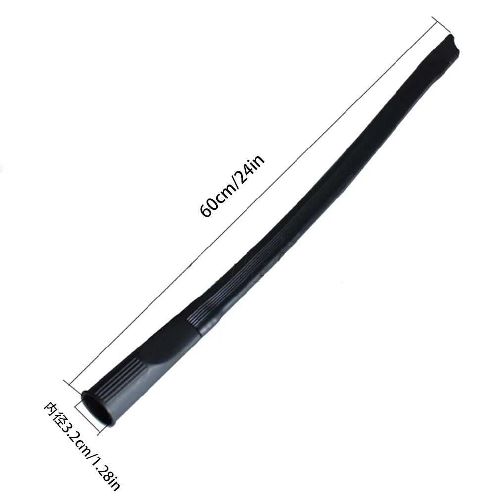 Фото Гибкая длинная плоская насадка для всасывания диаметром 32 мм и переходник с 32 мм на 35 мм, универсальный инструмент для чистки щелей пылесосом №3