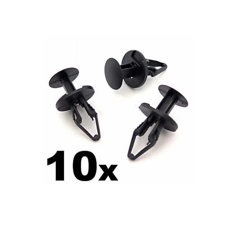 

10x 8mm Plastic Rivets for Vauxhall & Opel Cars- Wheel Arch Linings, Bumpers etc