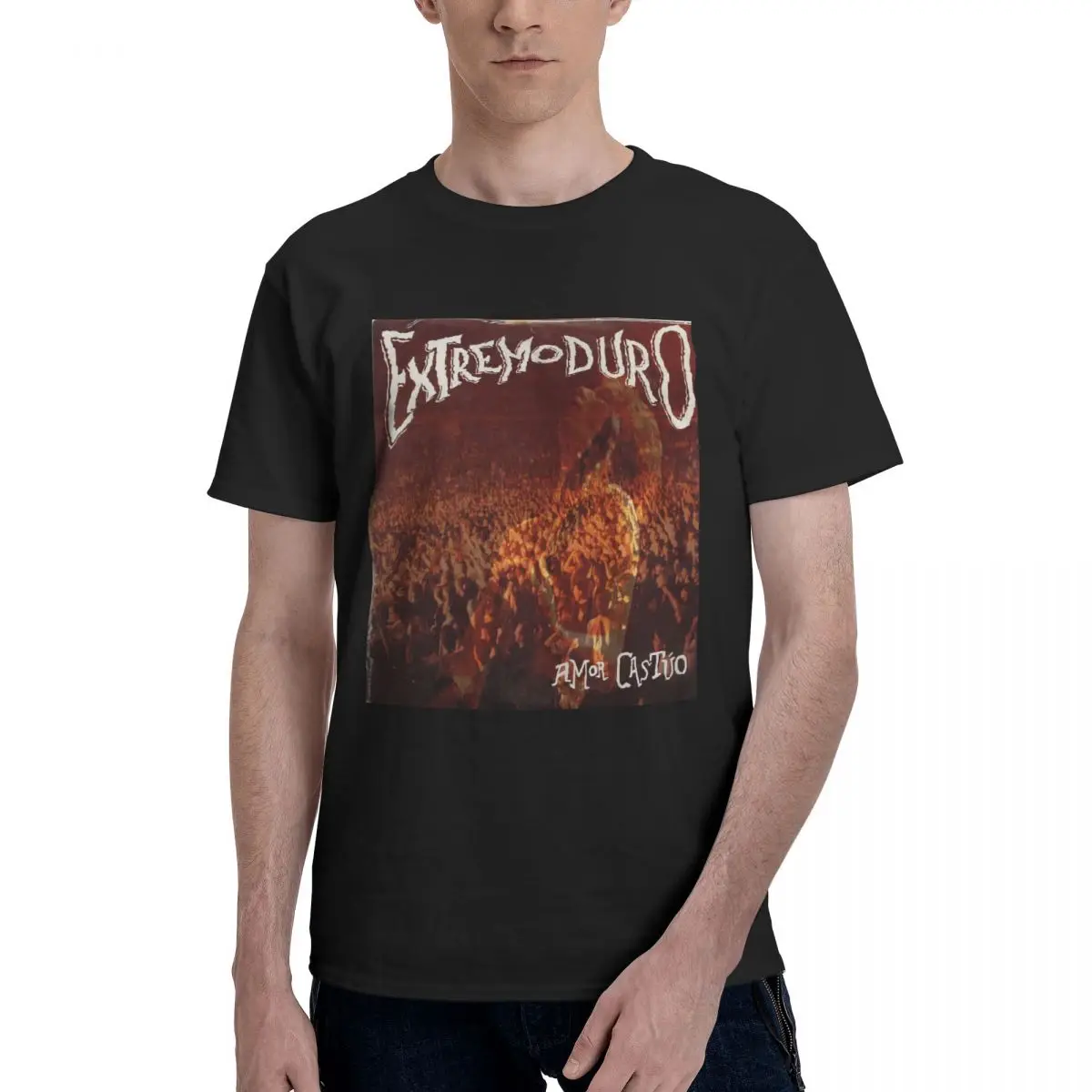 

Anime Extremoduro 6 Joke Men's Basic Short Sleeve T-Shirt men set R251 Unique Tops Tees