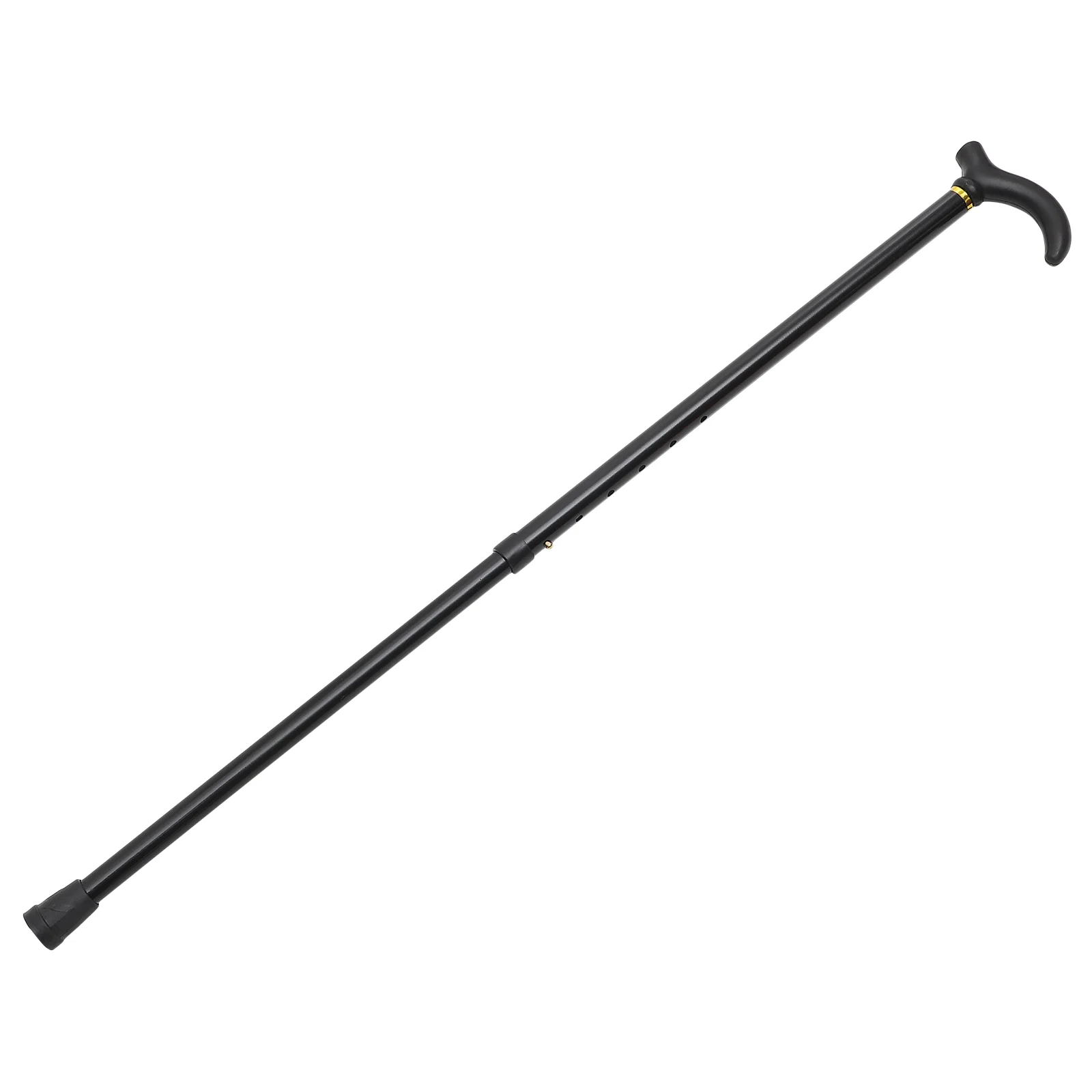 

Retractable Adjustable 2 Section Telescopic Aluminum Alloy Anti-skid Walking Tool Cane for Patient