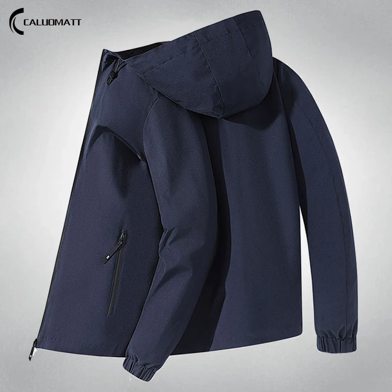 

2023 New Fashion Men Jacket Casual Solid Slim Fit Mens Bomber Coat Stylish Baseball Jackets Male Sportswear S-4XL Men's Clothing