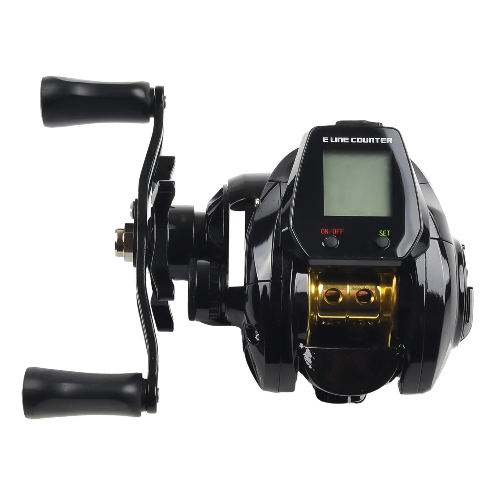 

Reel Fishing Reel Baitcasting Reel Bite Alarm Depth Position Gear Line Counter Ratio Rechargeable Battery Aluminum Alloy