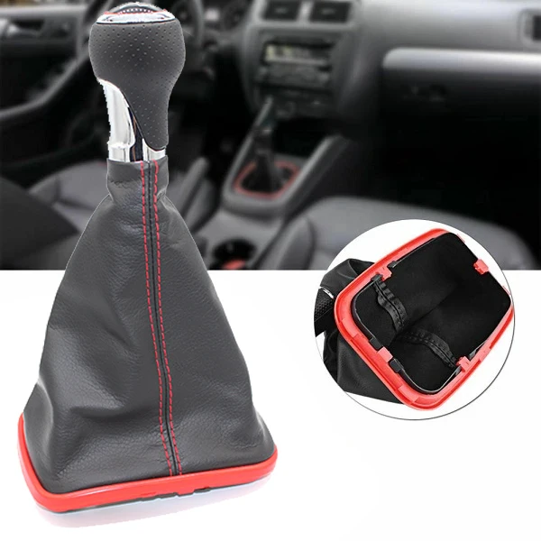 5 скоростей 12 мм задняя крышка для Golf 4 IV MK4 R32 Bora Jetta 1999-2004 черный + красный