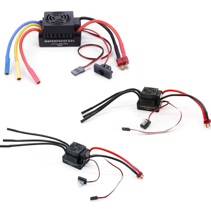 

D7WF 60A/80A/120A Brushless Electric Speed Controller BEC 5.8V/3A ESC Upgrade Part