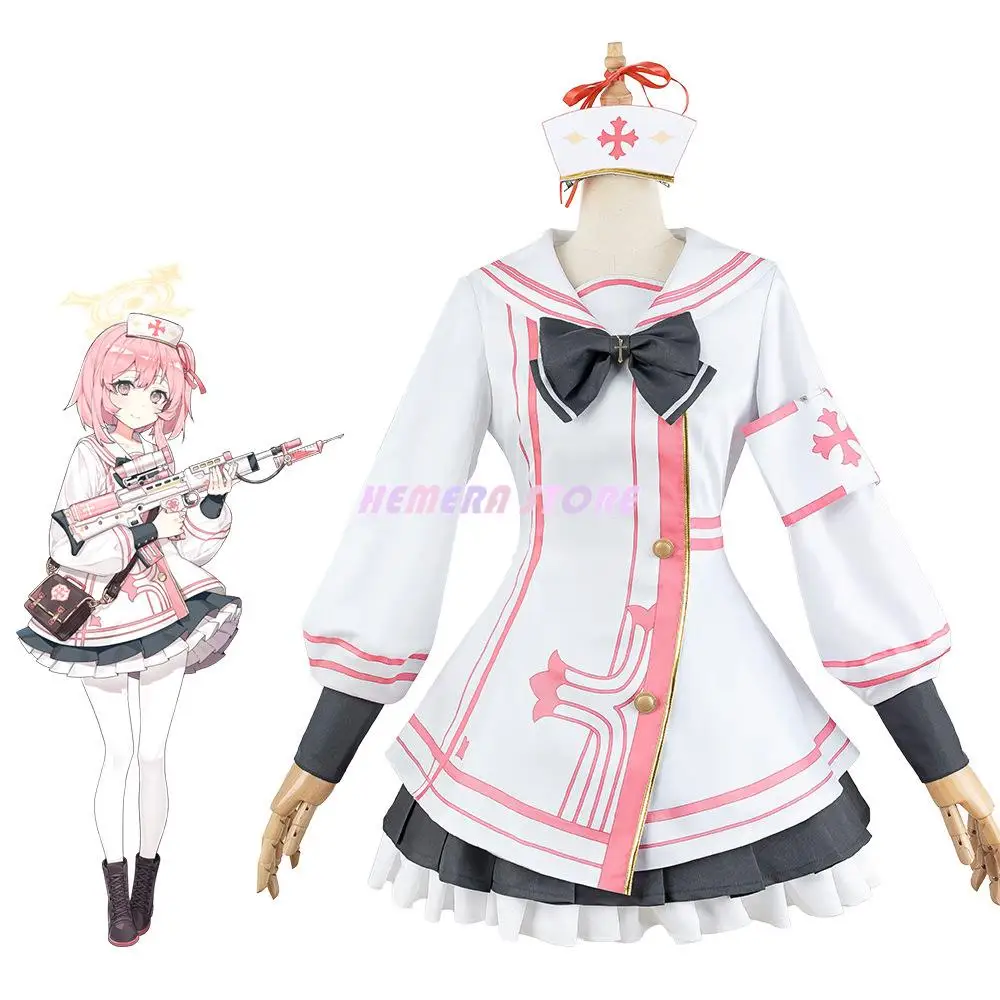 

Sumi Serina Cosplay Costume Game Blue Archive Cosplay Party Suit With Bag Halloween Carnival Uniforms Carnival Female Gift Dress