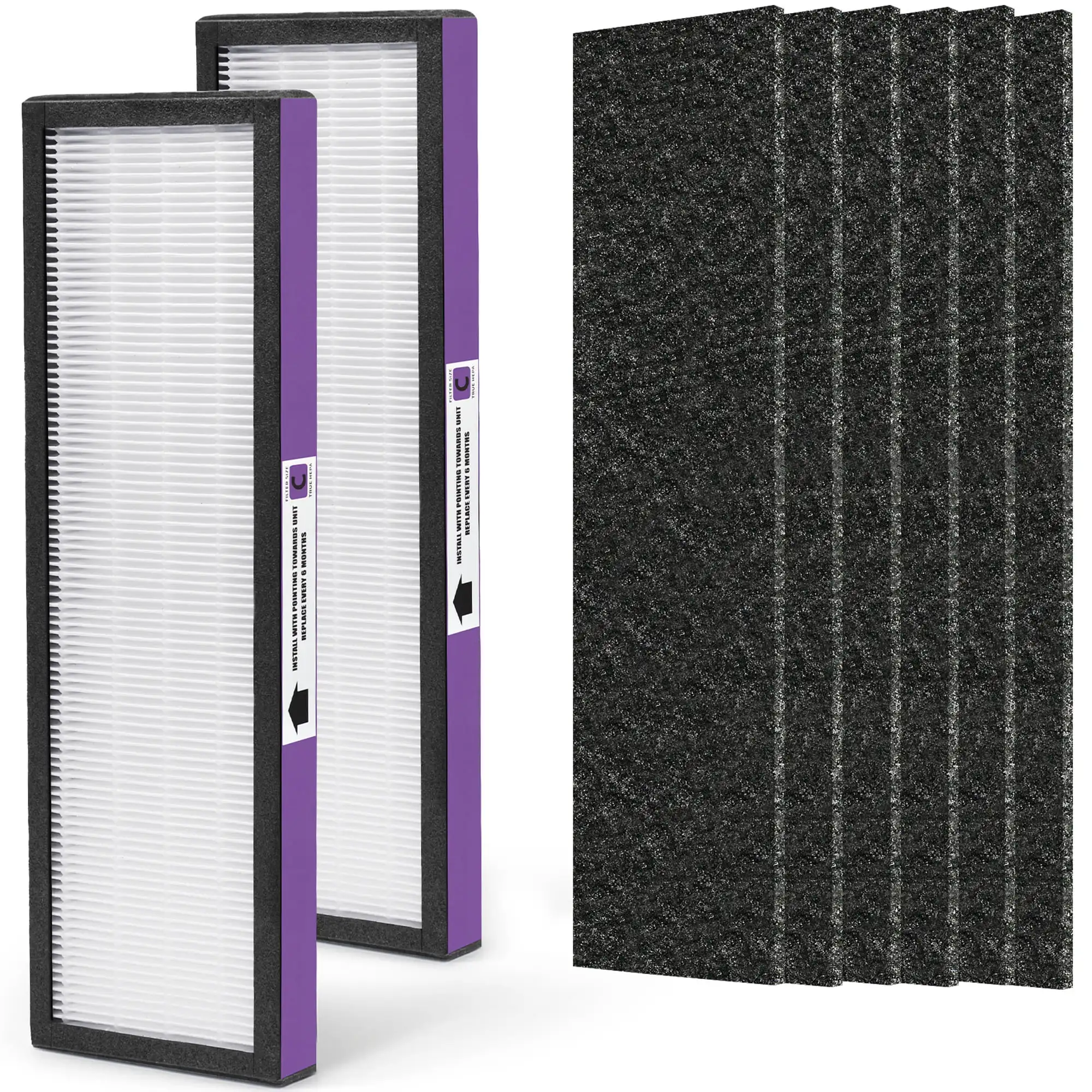 

FLT5250PT Compatible with Germ Guardian Air Purifier Filter Replacement [Pet] Models AC5000 AC5250PT AC5000E AC5350W AC5300B Air