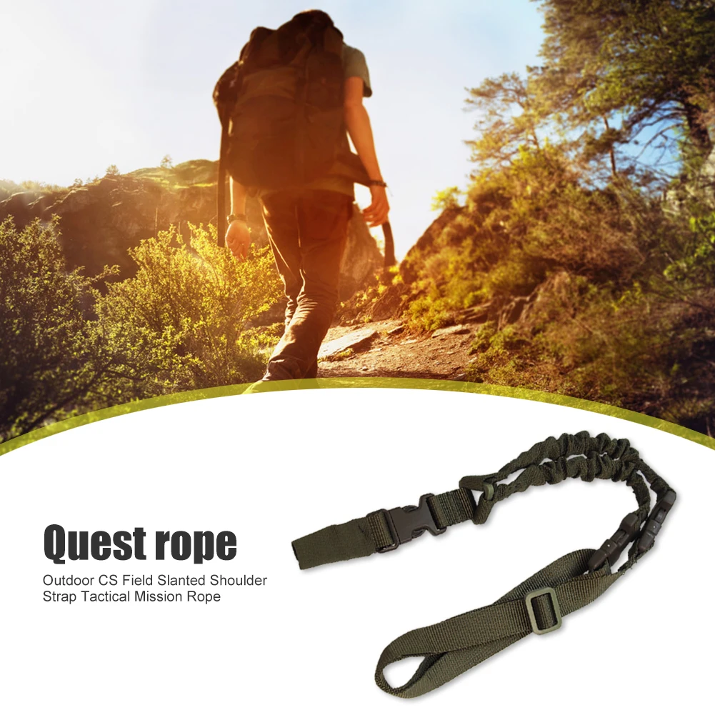

Многофункциональный тактический одноточечный ремень для улицы Многофункциональный одноточечный шнур Регулируемый строп для работы