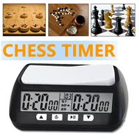 mayitr 1pc professional chess clock digital watch count up down timer international chesses board game stopwatch