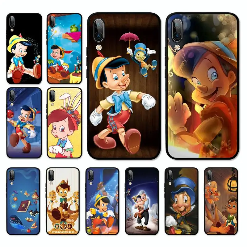 

Disney Pinocchio Phone Case for Vivo Y91C Y11 17 19 17 67 81 Oppo A9 2020 Realme c3