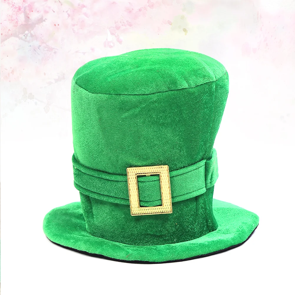 

Green Hat Party Headband Cap Festival Hair Headbandscarnival Performance Accessories Clasp Sequinmini Shamrockbuckle Head