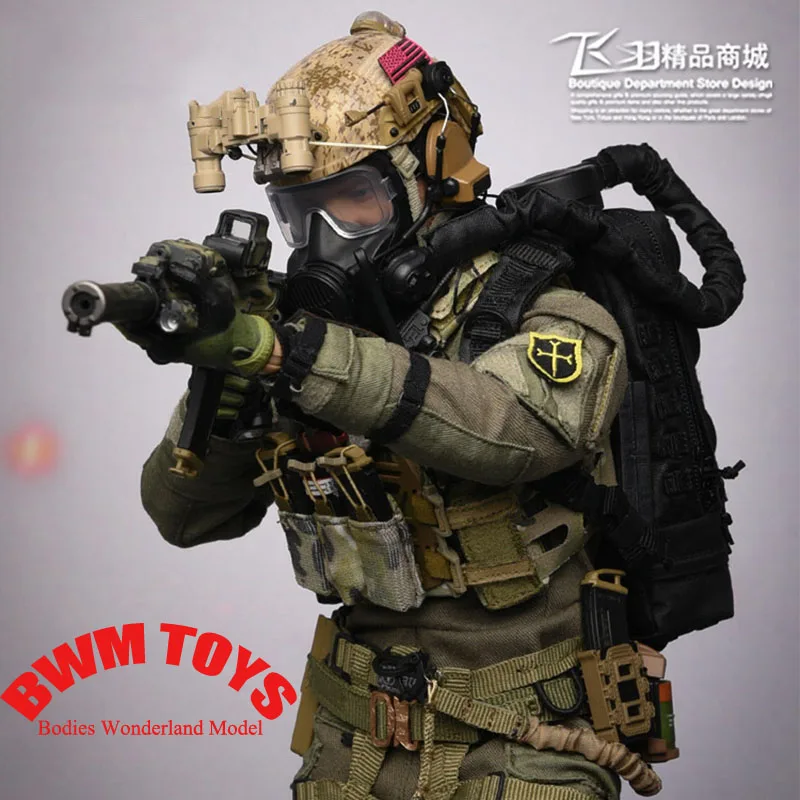 Фото Коллекционная модель Easy&Simple ES 26054R в масштабе 1/6. США. Полный набор штурмовой корпорации Team, 12-дюймовая подвижная фигурка солдата для фанатов №1