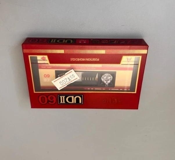 Фото Новая чистая лента Maxell UDI, 60 минут, версия 1985 года, второй класс, для среднего и продвинутого уровня. №3