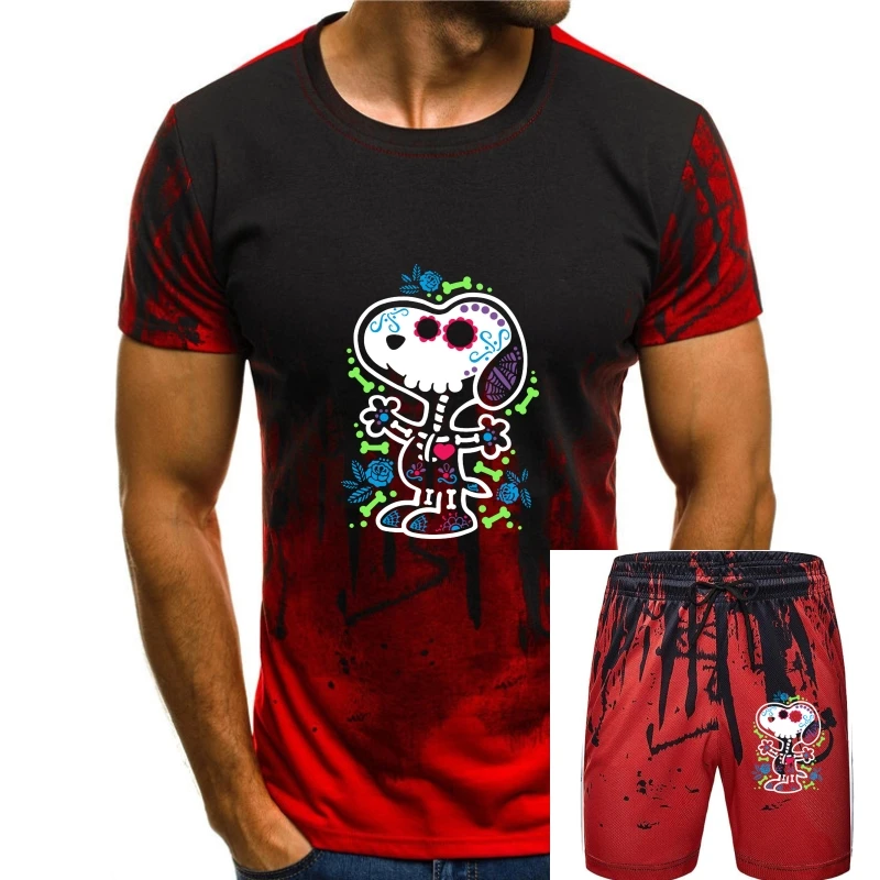 

Men'S Skeleton Beagle Halloween T-Shirt Size M-3Xl Free Shipping Tee Shirt