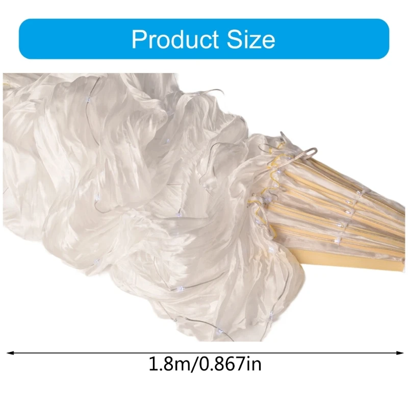 Вентилятор для танца живота Светодиодный танцевальный вентилятор длиной 180 см