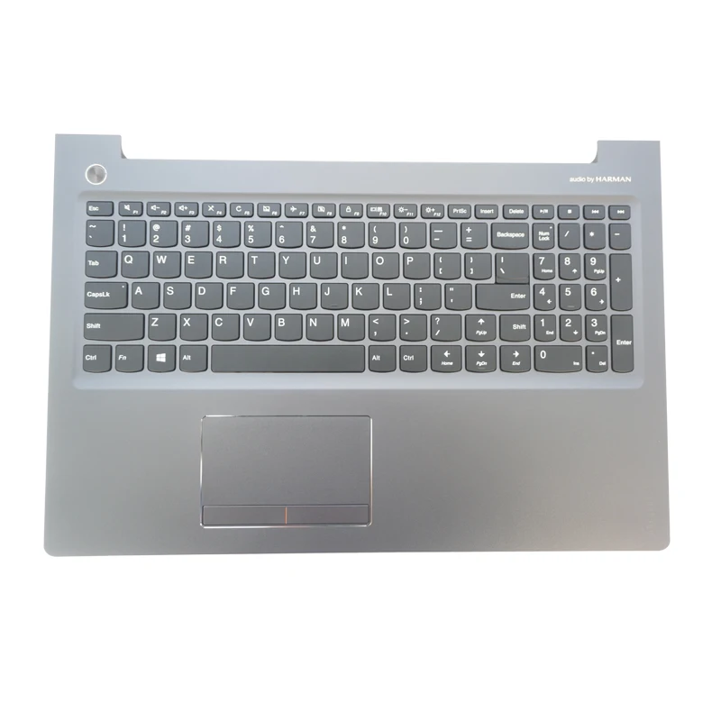 

New C Cover Upper Case Palmrest with US English Keyboard for Lenovo Ideapad 510-15 310-15 ABR IAP IKB ISK Laptop 5CB0M29209