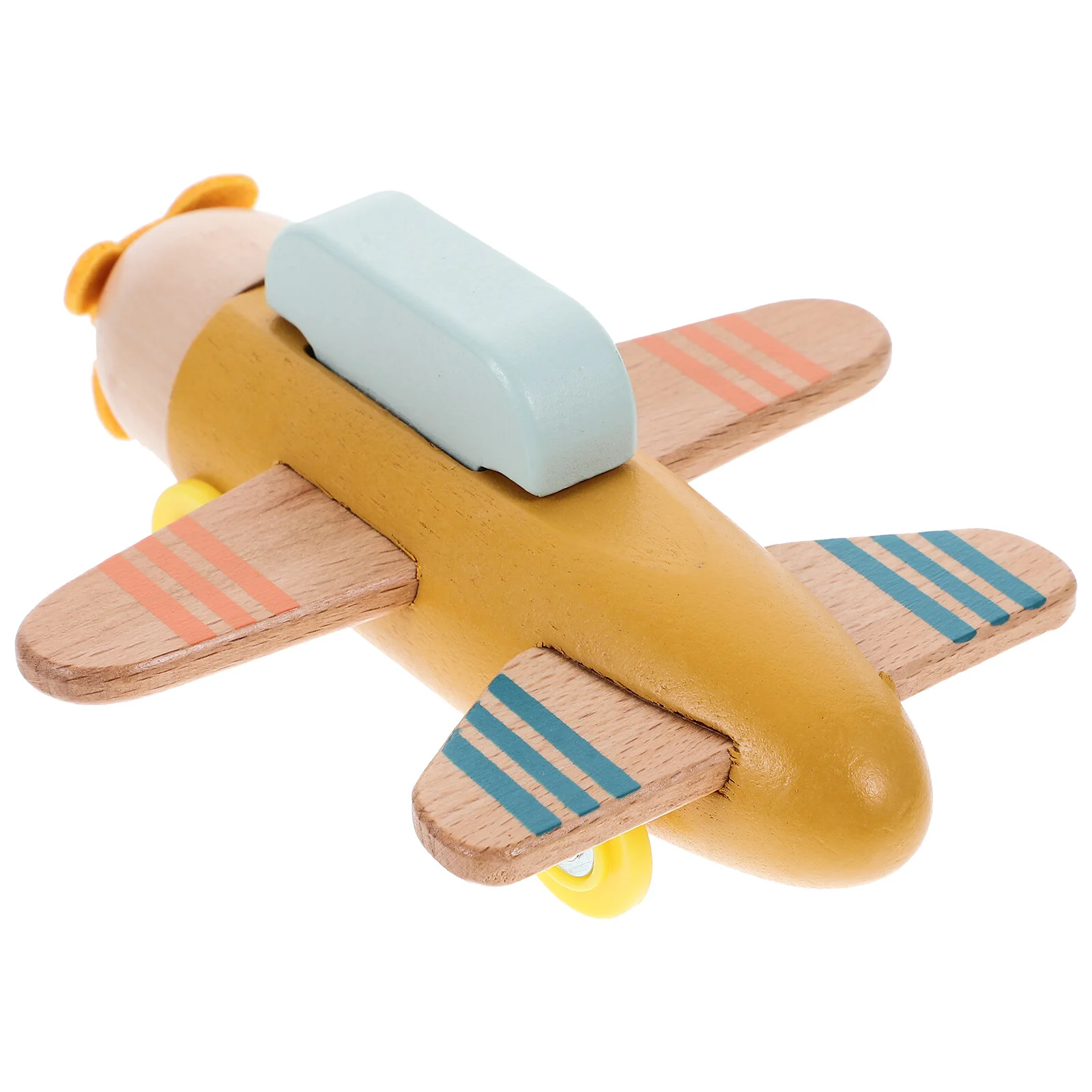 

Деревянная модель самолета, деревянное украшение для стола, украшение для дома