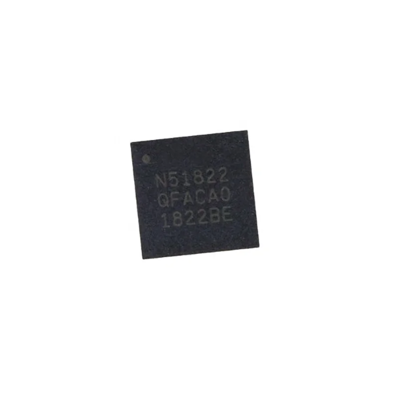 NRF51822-QFAC-R NRF51822 48-QFN 2 4 ГГц Беспроводная стандартная новая Оригинальная срочная