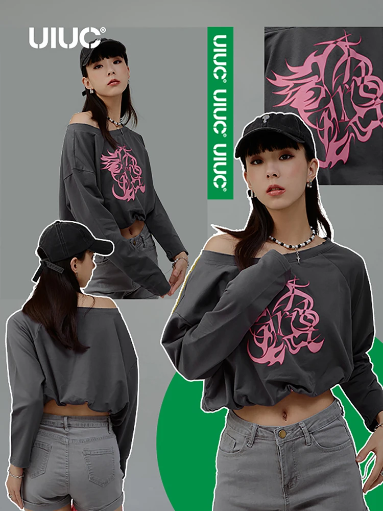 

Женский топ на одно плечо, с длинным рукавом