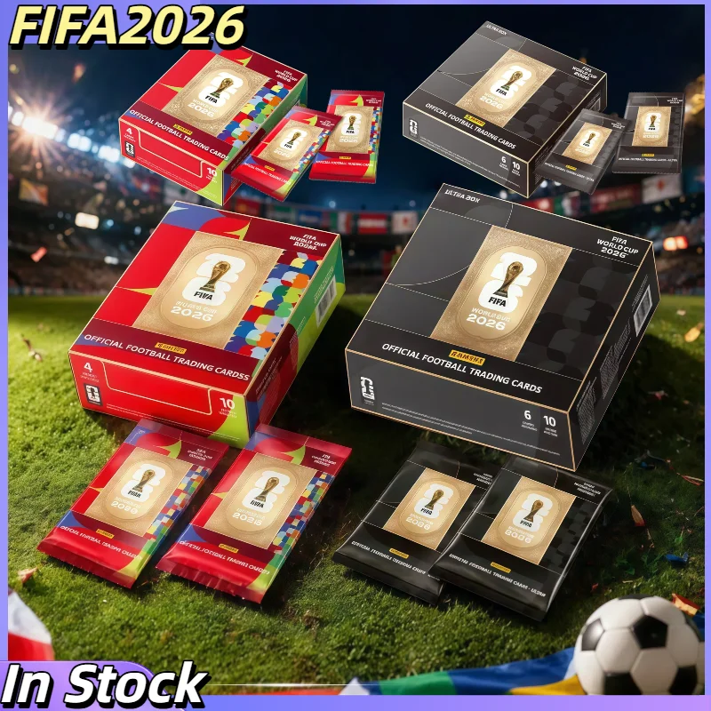Фото В наличии: Оригинальная коллекционная карточка PANINI к Чемпионату мира по футболу 2026 года, серия Star Blind Box, памятный подарок №1