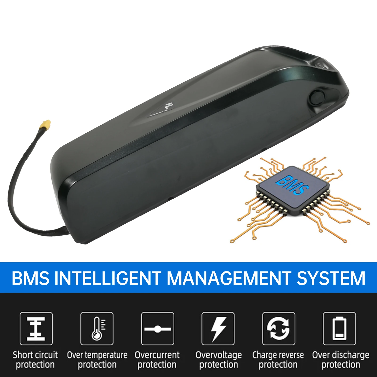 Аккумулятор для электровелосипеда Hailong G56 18650 48 В 14 А/ч 36 250 52 в 15 фотоаккумулятор