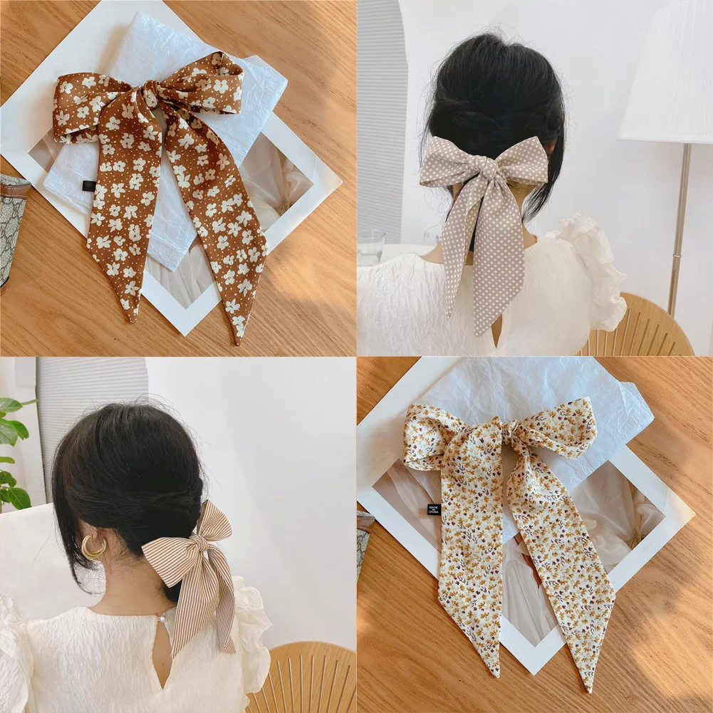 

Женский квадратный шифоновый шейный платок с цветочным принтом, 2022