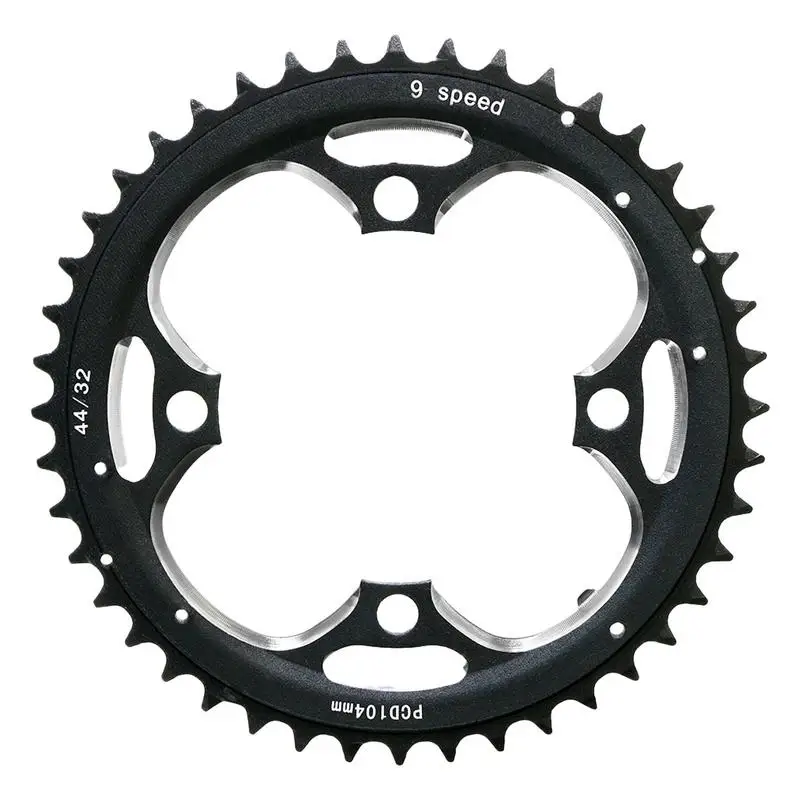 

Bike Chainring 9-Speed Mountain Bike Hollow Integrated Chainring Narrow Wide Single Chainring For 9 Speed Mountain Bikes Folding