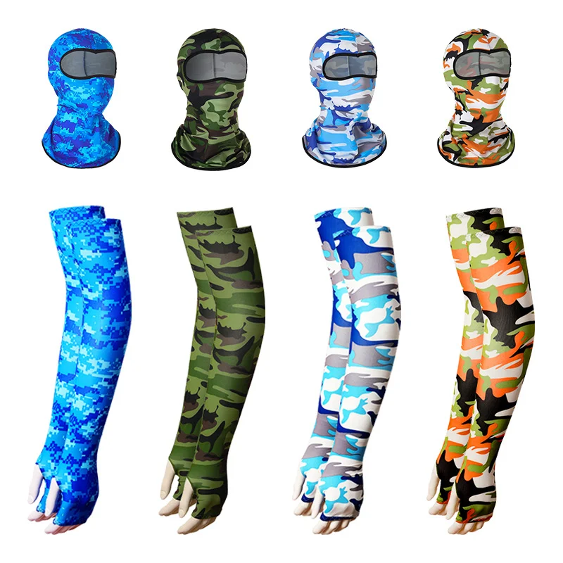 

Велосипедные спортивные головные уборы велосипедная маска солнцезащитный рукав комбинированный комплект, Балаклава шляпа, велосипедная Р...