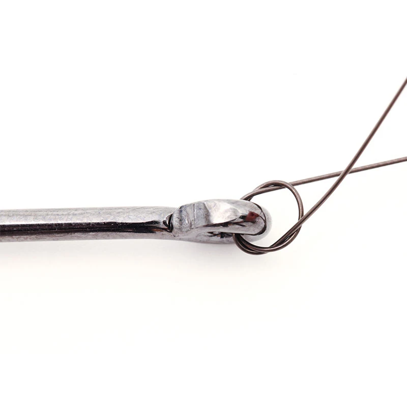 Wifreo 15ft/4.6m No Kink Titanium Leader Line Saltwater Pike Fishing Leaders / Trace Fly Tying Wiggle Tail Link Wire