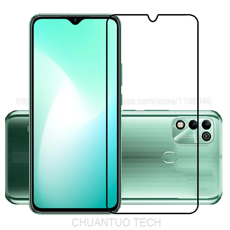 

25 Pcs/Lot Full Cover Screen Protector For Hot 11 Play Scratch Proof Protective Film Tempered Glass for Infinix Hot 11 Play