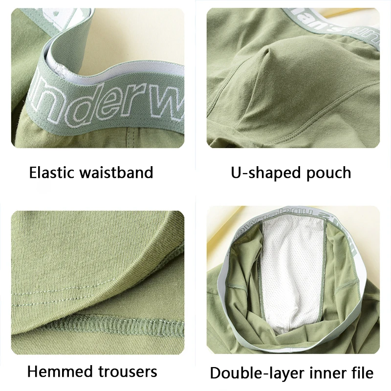 7XL Men's Panties Cotton Men Underpants Underwear Men Boxers Man Pack Soft Men's Boxer Briefs Men's Boxing Briefs Free Shipping