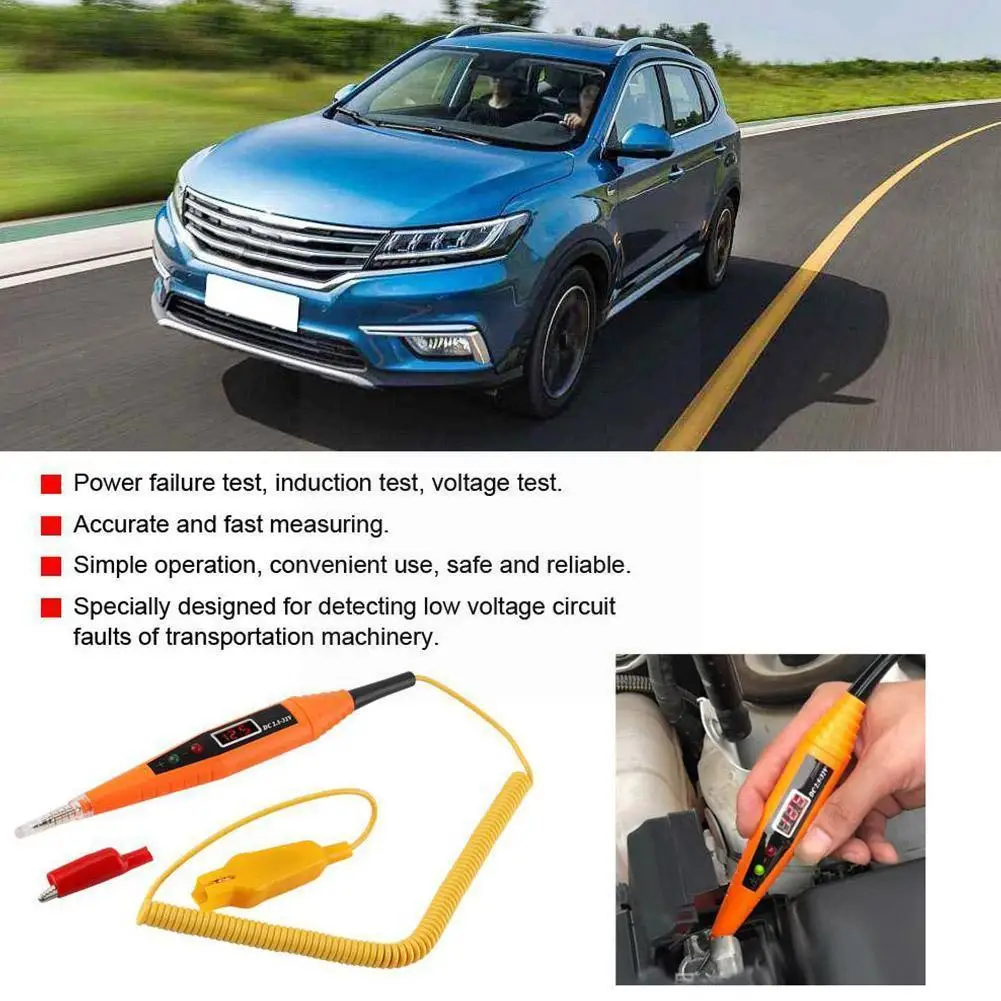 

Автоматическая электрическая зондовая машина, автомобильные инструменты, 5 В/24 В/32 В, испытательный электрический индикатор Dca, ручка цепи н...